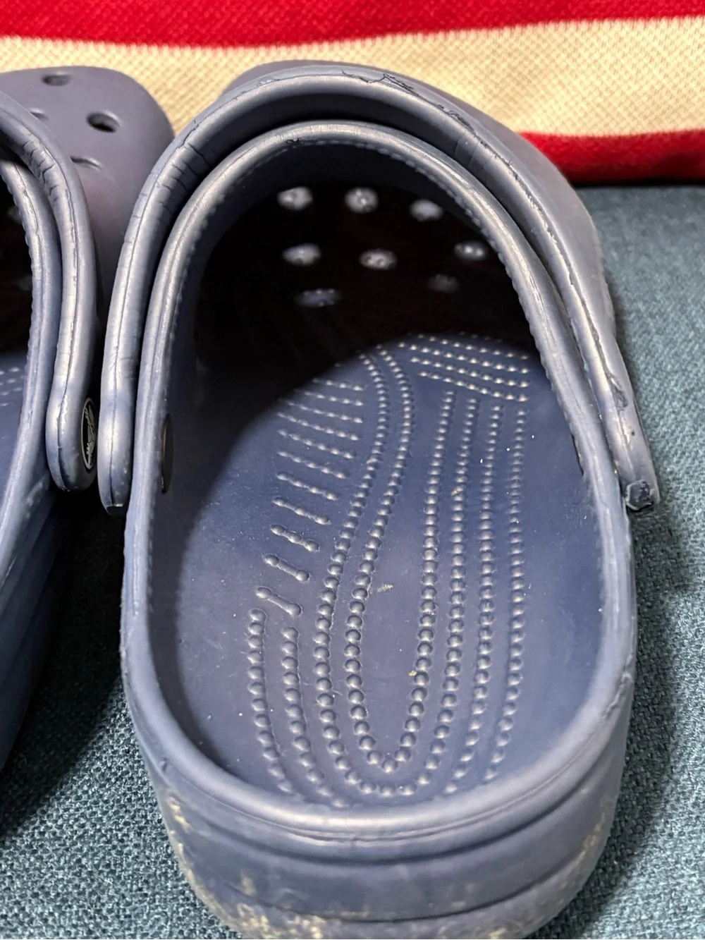 CROCS Classic Unisex Slip-On Clog in Navy